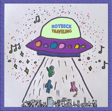 Portada del single Traveling de Boybeck (2022)