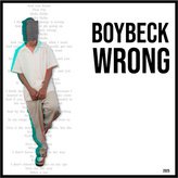 Portada del single Wrong de Boybeck (2025)